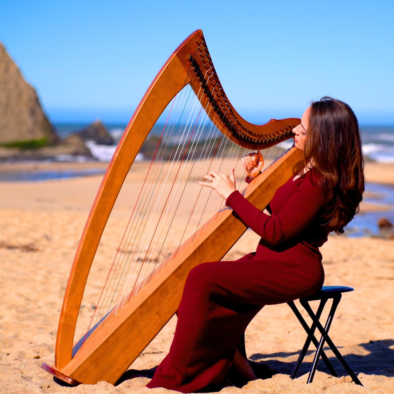 Relaxing Ocean Harp Music – Sarah Bhalla