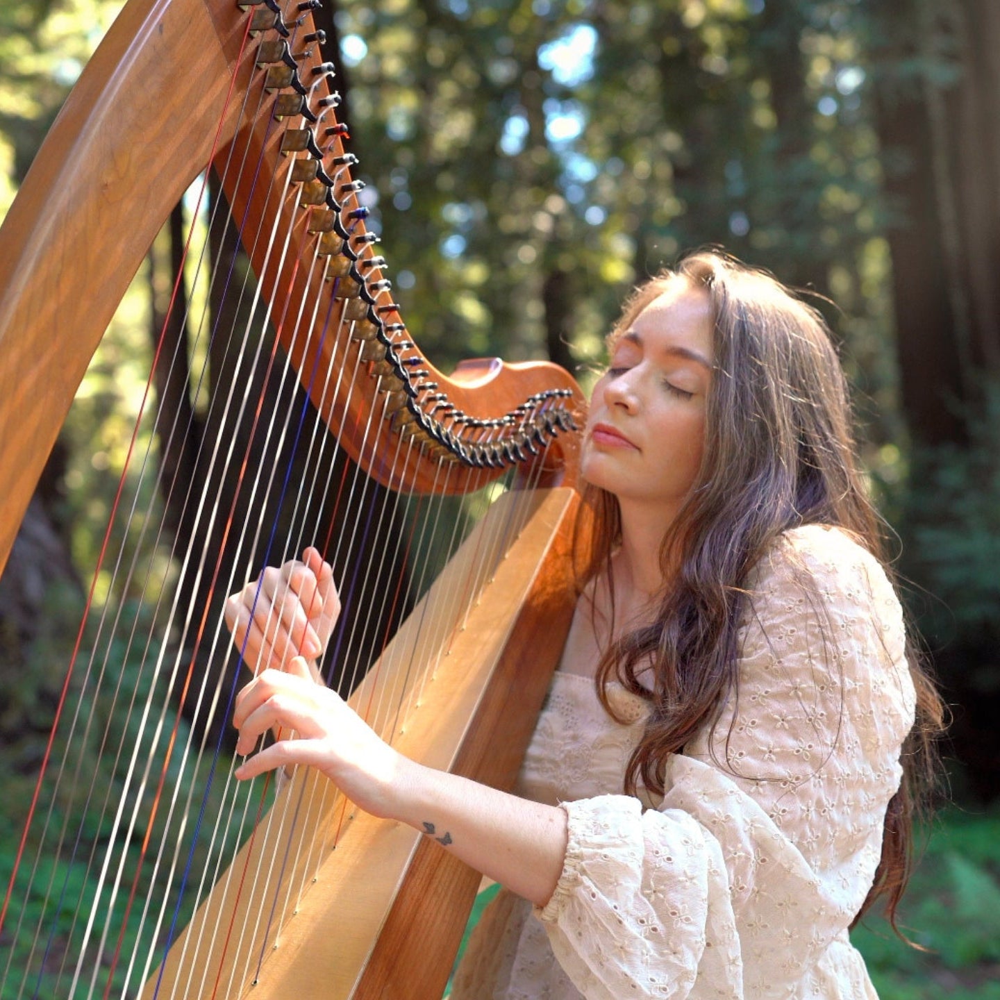 Relaxing Harp Music by Sarah Bhalla